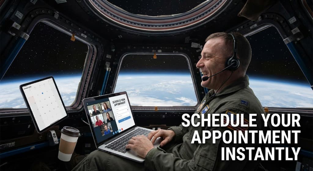 Schedule appointment illustration