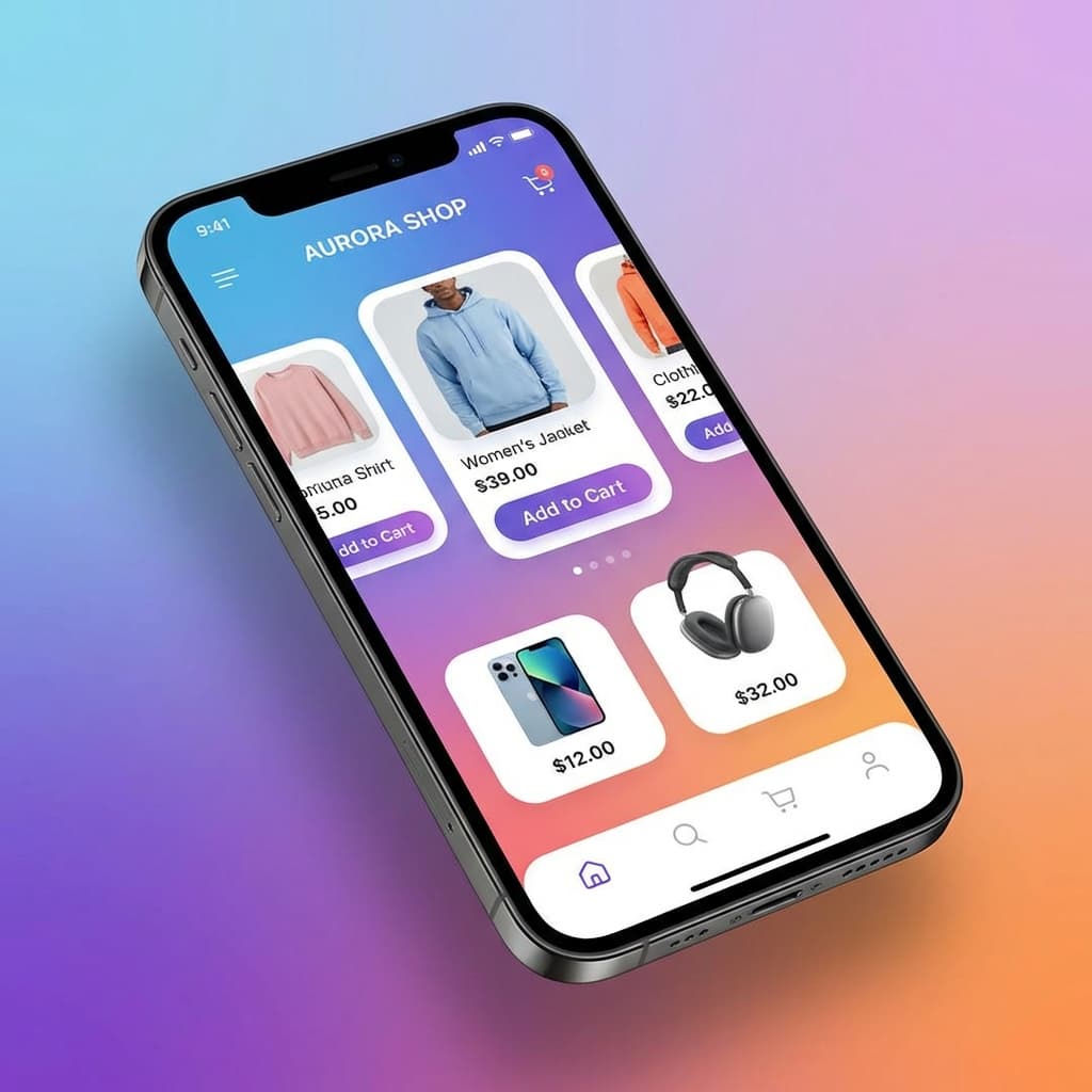 E-Commerce Mobile App Redesign